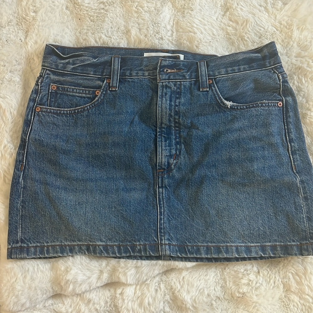 Aritzia Jean skirt